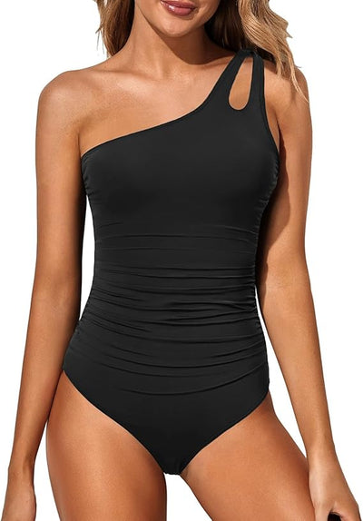 Mirawa – One-Shoulder Shaping Swimsuit