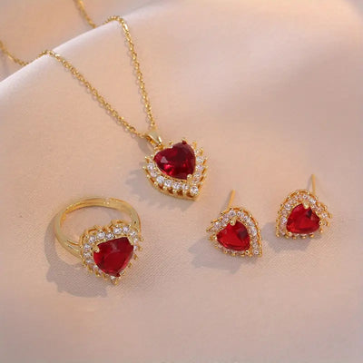 Anavelle Roubella Jewelry Set | Gold 18k