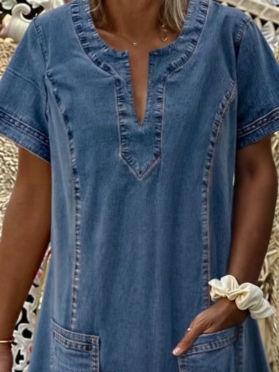 Skyler | Soft Denim Dress