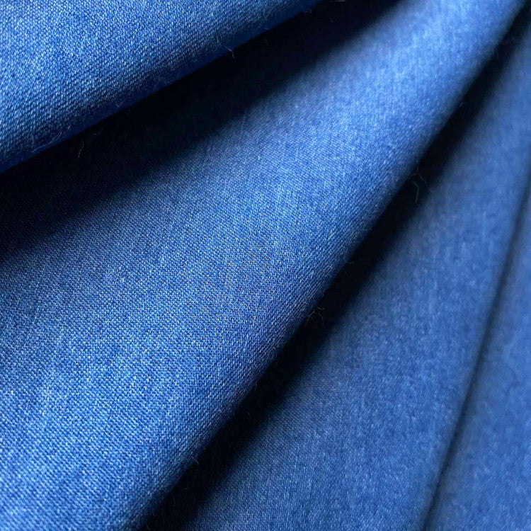 Imogen | Summer V Neck Half Denim Dress