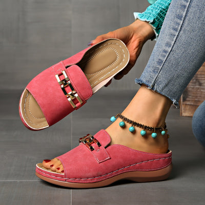 Kathryna™ | Comfy Buckle Sandals