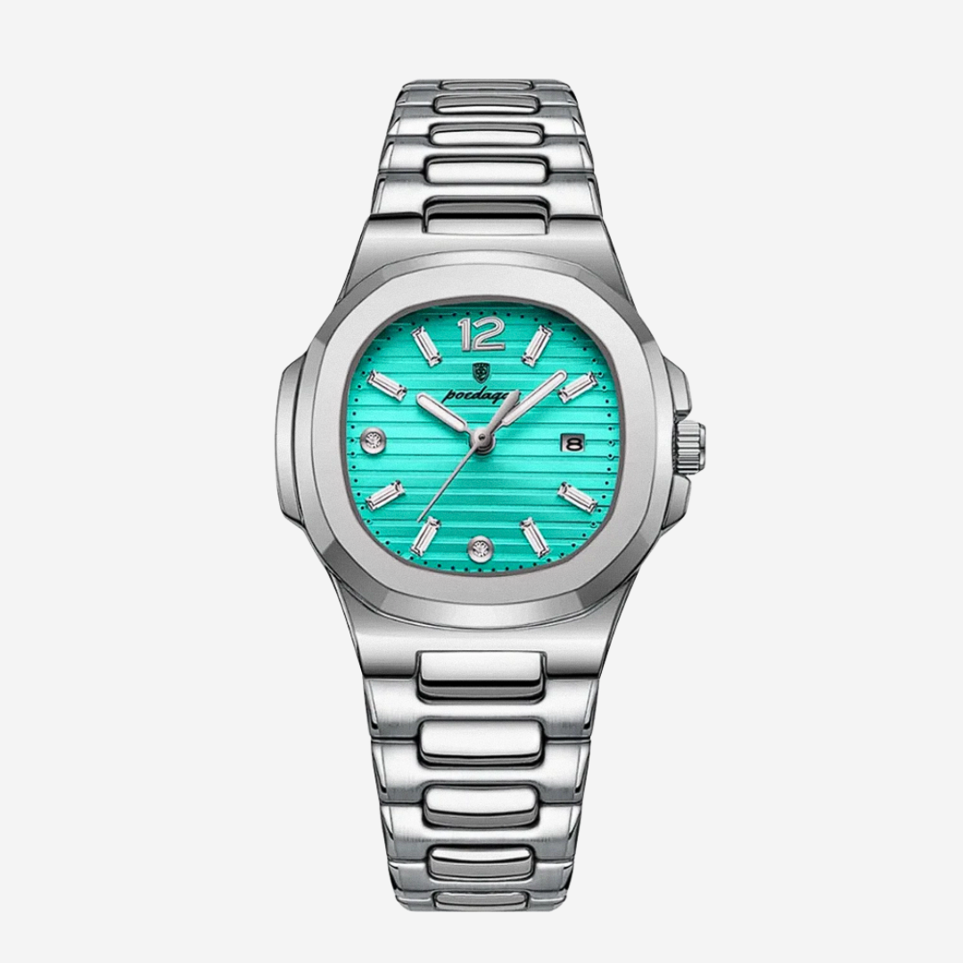 Evan | Refined Dial Detailing Sleek Integrated Steel Design Watch