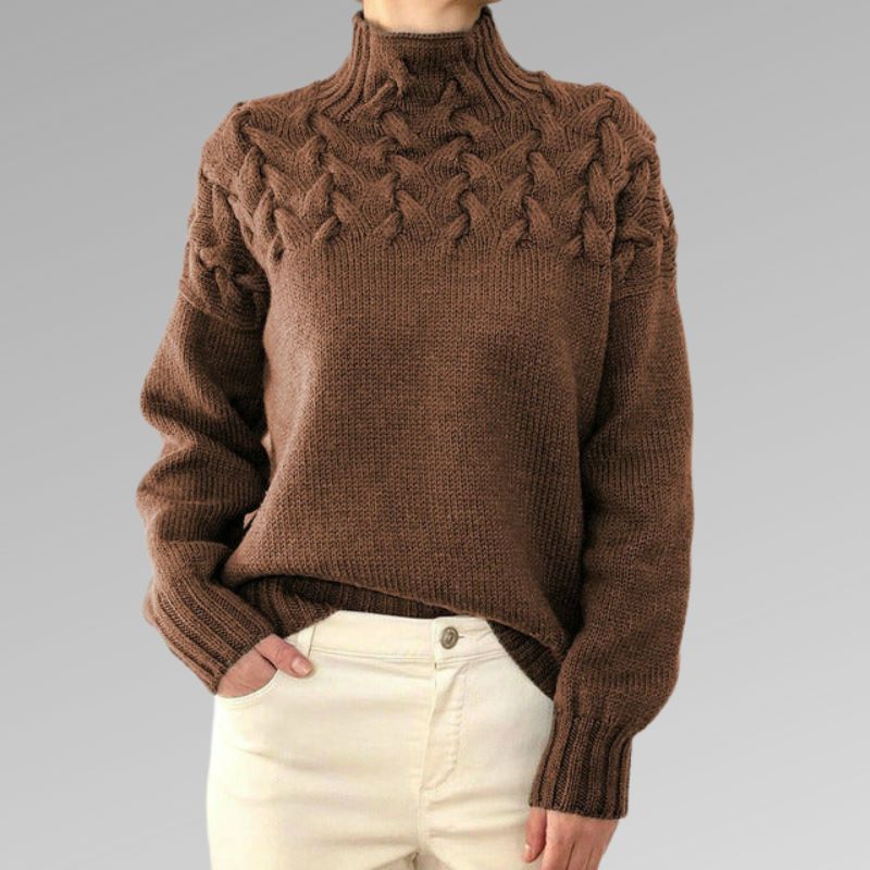 Sophia | Knit Elegance Pullover Sweater