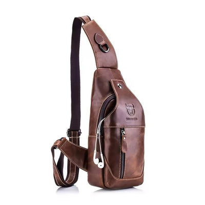 Enzo Charvetti Crossbody Men’s Leather Sling Bag