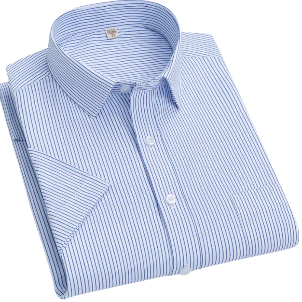 Stravero – Men’s Classic Striped Dress Shirt