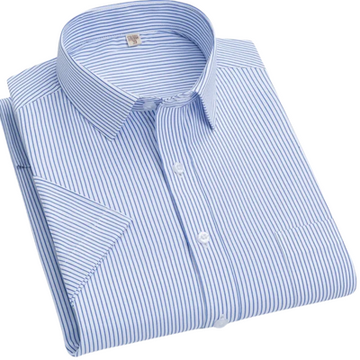 Stravero – Men’s Classic Striped Dress Shirt