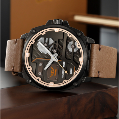 Harry Melbourne® - Quartz Leather Men's Watch