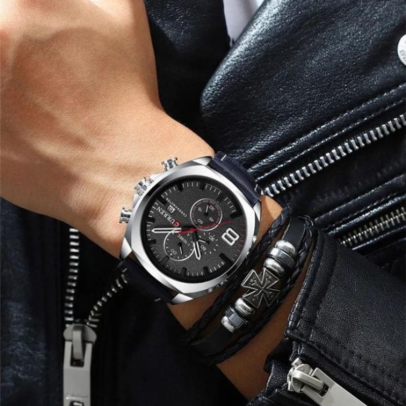James - Waterproof Chronograph Sports Watch with Military Design