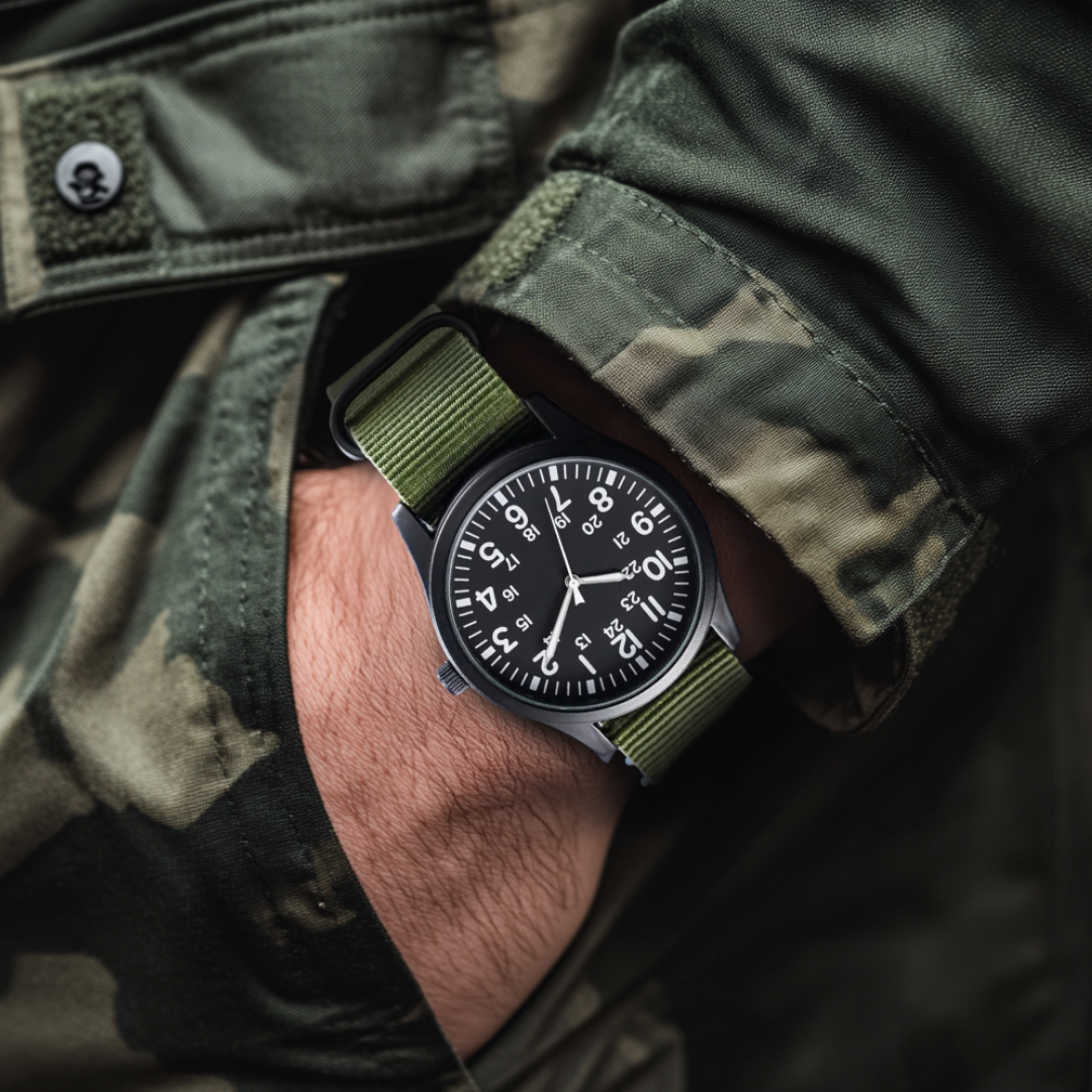 Military Watch™ for Outdoor Use – Robust and Reliable
