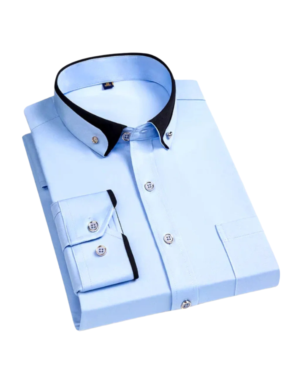 Collario – Men’s Contrast Collar Dress Shirt