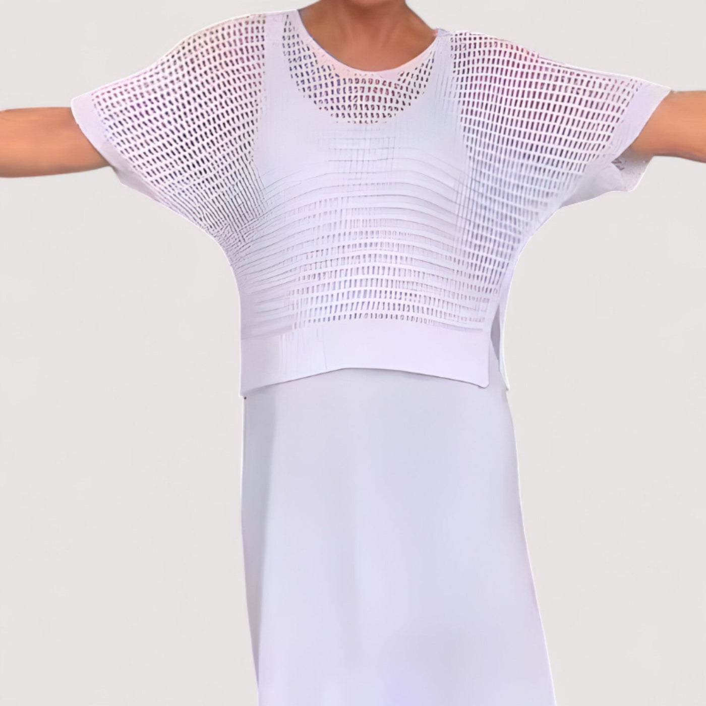 Claudia™ | Summer dress with knitted top