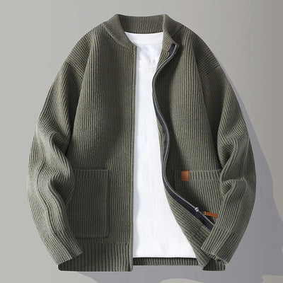 Summit Rib Zip Cardigan