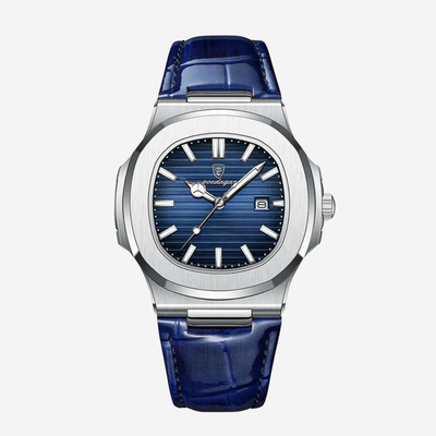 Elias | Sleek Dial Paired with a Classic Leather