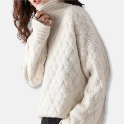 Nebbia – Ribbed Turtleneck Sweater