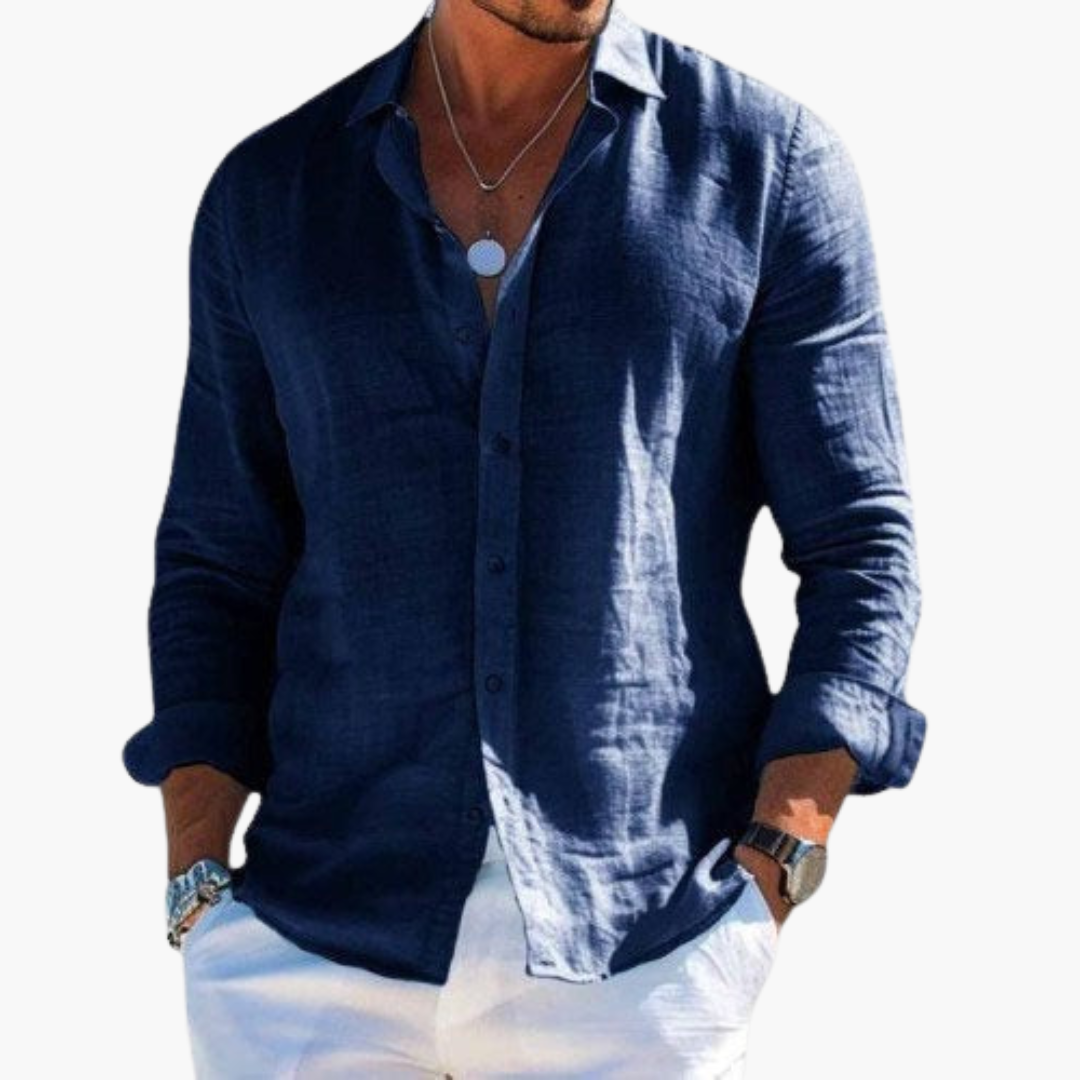 CHARLES | RELAXED LONG SLEEVE SHIRT