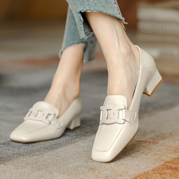 Avencea Orthopaedic Leather Slippers