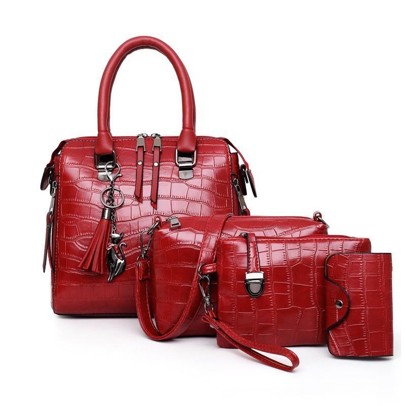 NORTHLINE STUDIO | 4 IN 1 CROCODILE STYLE BAG SET
