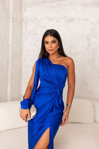 PAIGE | ONE-SHOULDER EVENING GOWN