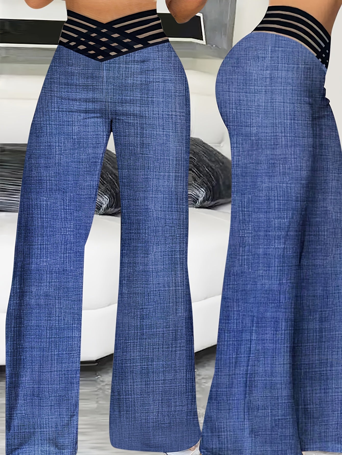 Lena – Tummy Control Wide Leg Pants