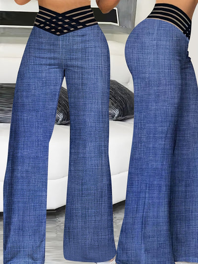 Lena – Tummy Control Wide Leg Pants