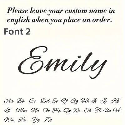 Stainless Steel Name Necklace