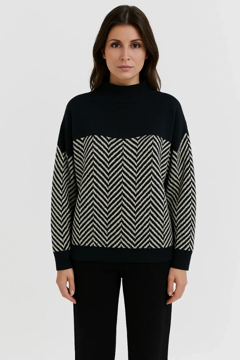 THE MARLOWE CHEVRON | KNIT