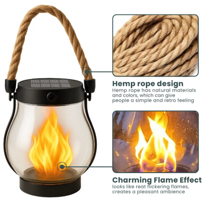 RamoraFlame™ — Capture the Cozy Glow of a True Flame Without the Fire Risk