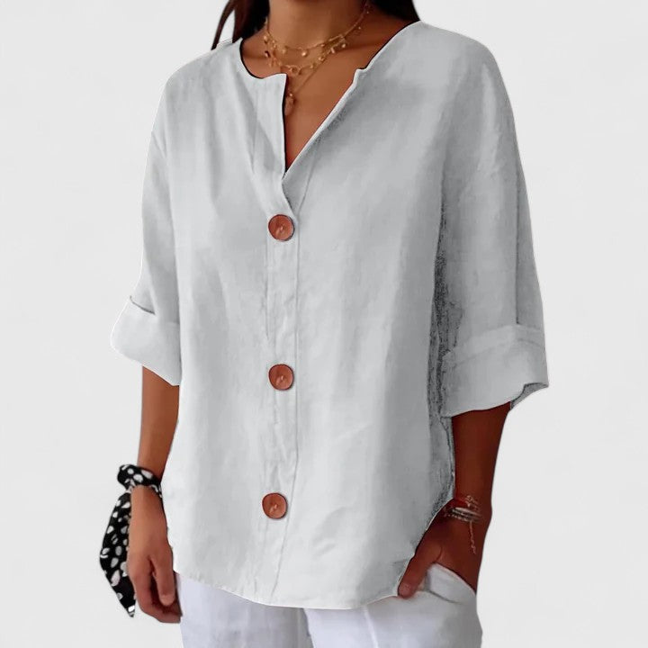 Emberlynn | Comfortable V Neck Shirt