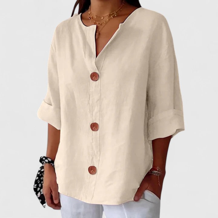 Emberlynn | Comfortable V Neck Shirt