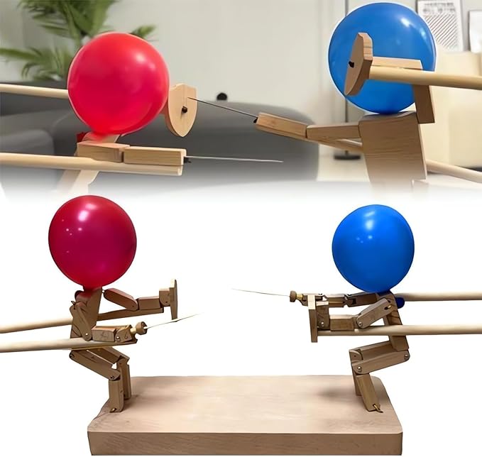 BlazeBash™ Wooden Warriors — Ignite Fierce Fun and Unforgettable Balloon Showdowns