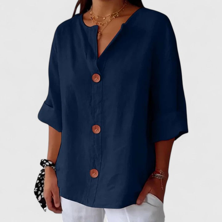 Emberlynn | Comfortable V Neck Shirt