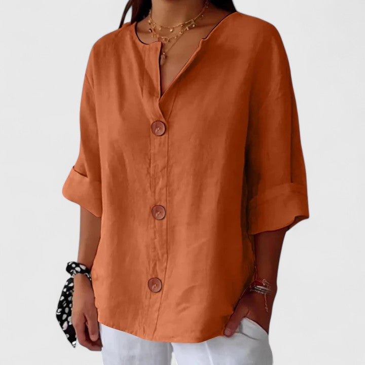 Emberlynn | Comfortable V Neck Shirt