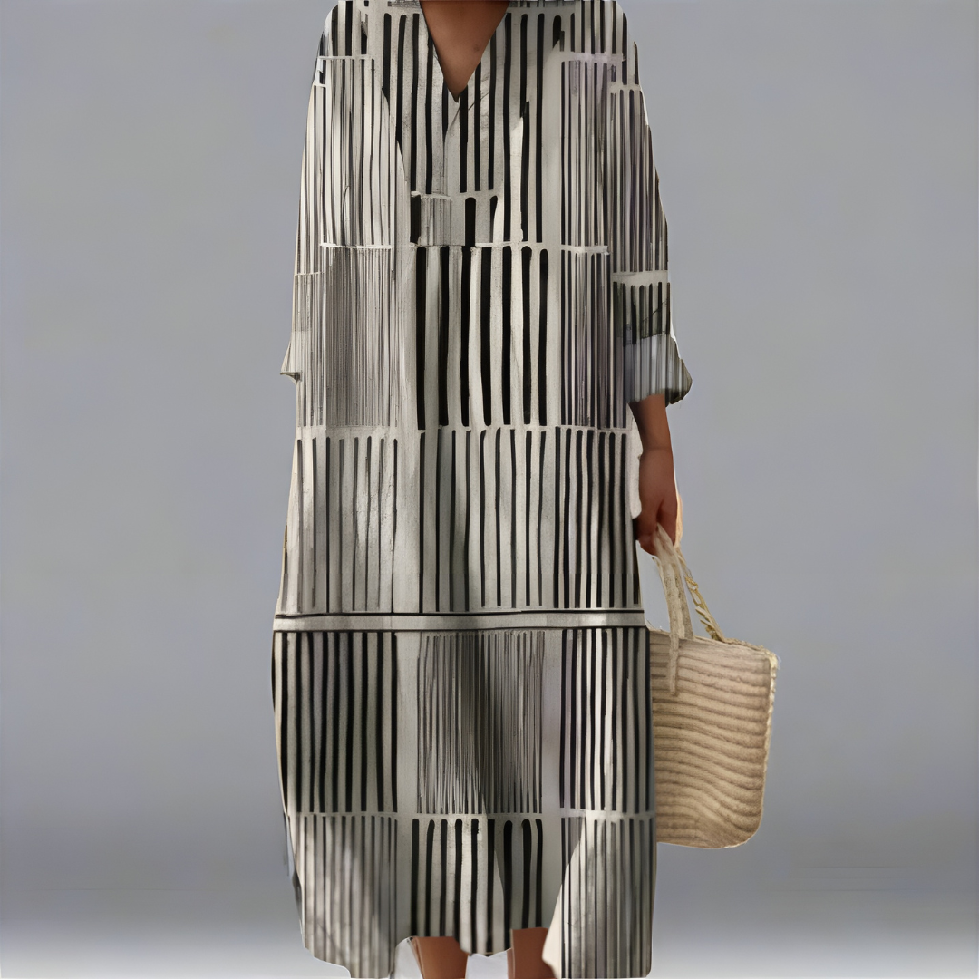 Kiera – Linear Grace Tunic Dress