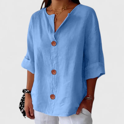 Emberlynn | Comfortable V Neck Shirt