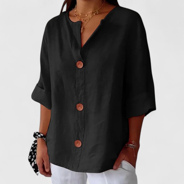 Emberlynn | Comfortable V Neck Shirt