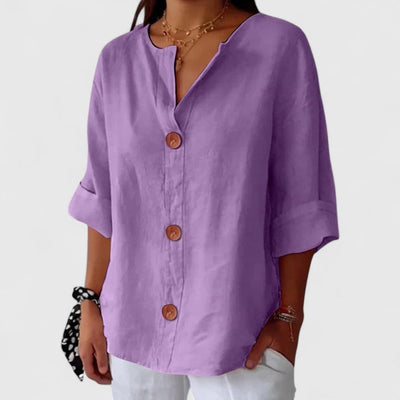 Emberlynn | Comfortable V Neck Shirt