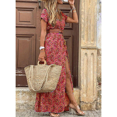 Luna | Elegant Bohemian Maxi Dress