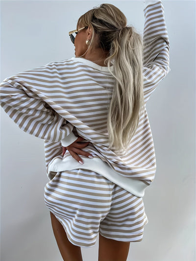 Brooklyn™ – Casual Striped Lounge Set