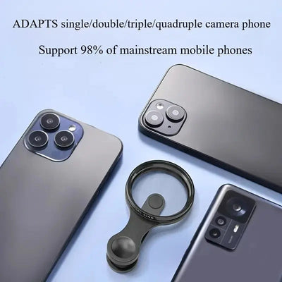 ClariLens™ CPL Filter — Instantly Dazzle with Glare-Free, Vivid Smartphone Photos