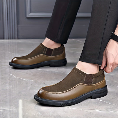 Ettore Cavallari Slip-on Leather Loafers