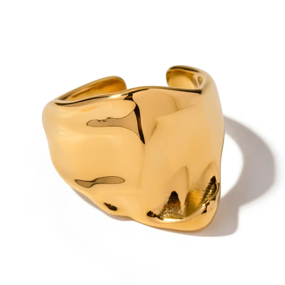 Yara Gold Chunky Ring