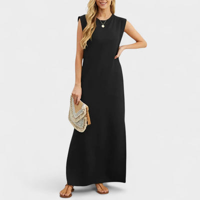 ELENA | SLEEVELESS MAXI DRESS