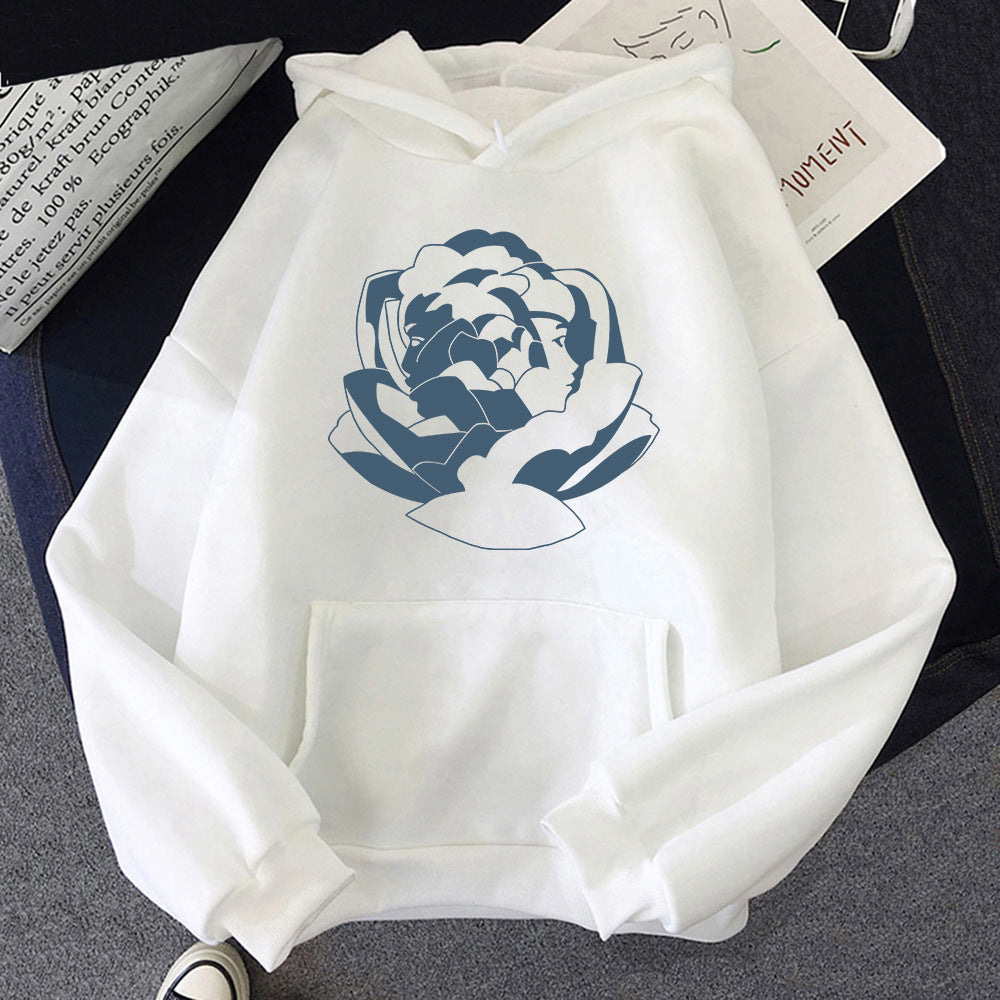 Men’s Hoodie – Oversized Fit – Cotton Blend – Graphic Front – Casual Streetwear