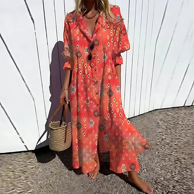 Janet | Luxury Boho Style Maxi Dress