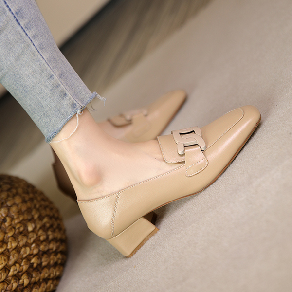 Avencea Orthopaedic Leather Slippers