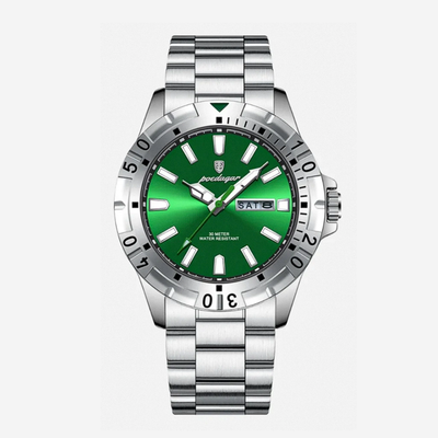 Maverick | Sporty Rotating Bezel Stainless Steel Watch