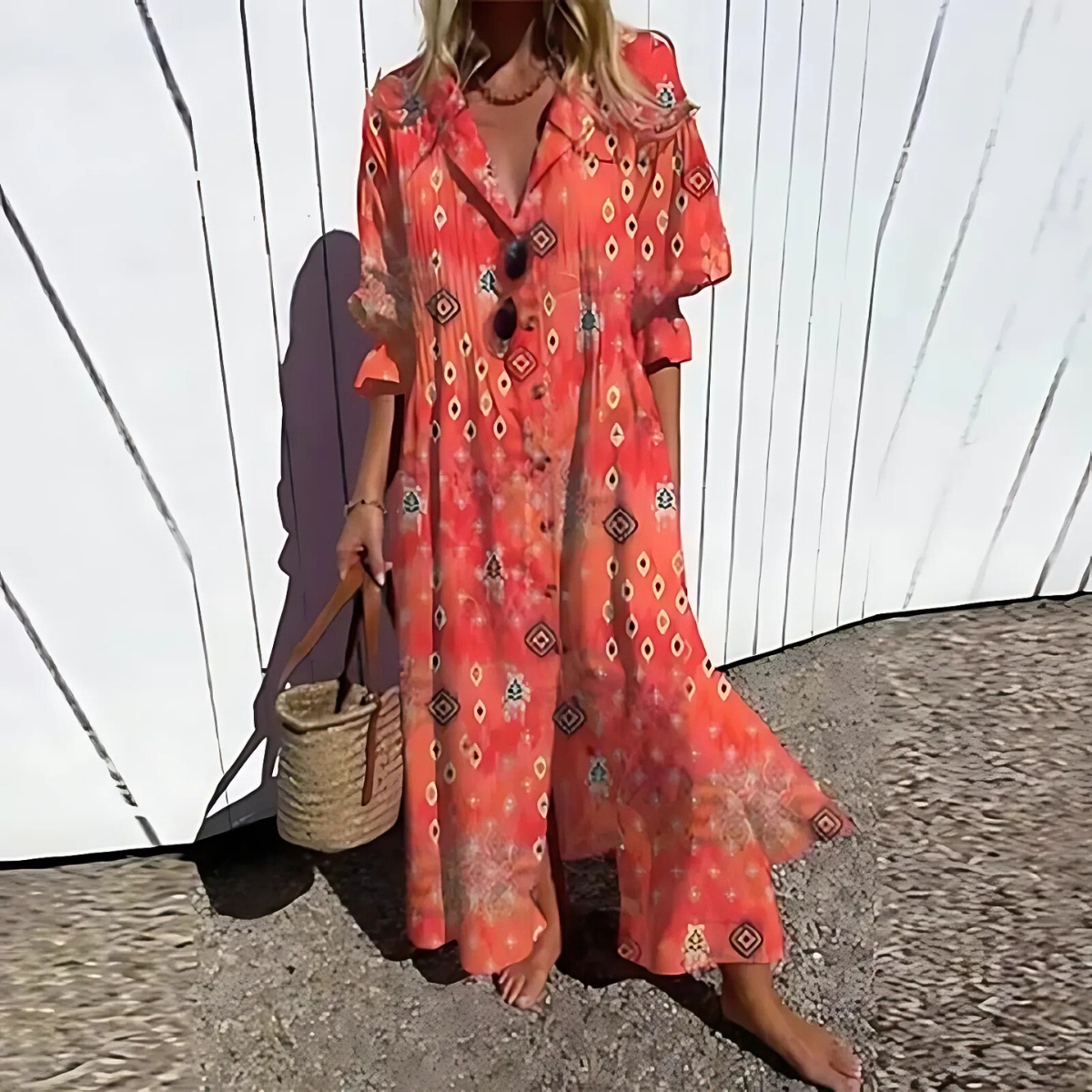 Shelly | Luxury Boho Maxi Dress