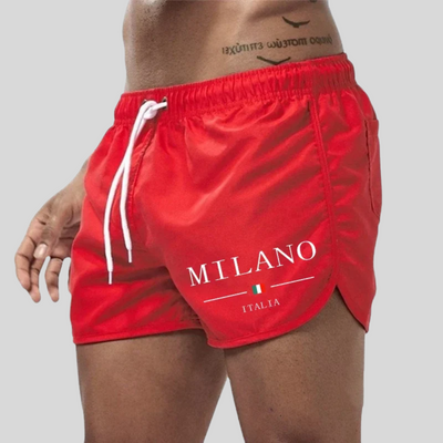 Milano - Short swim trunks with Italian character
