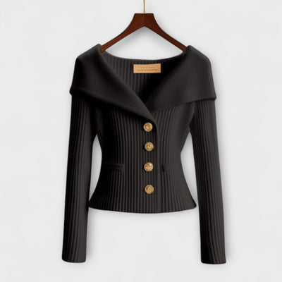Renée – Ribbed Knit Jacket
