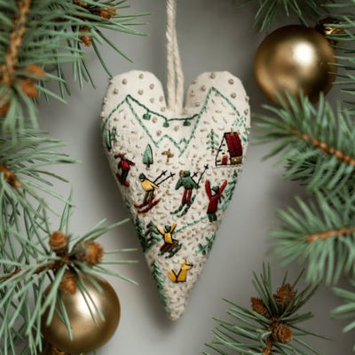 JoyHeart™ Santa Embroidery Kit — Create Heartfelt Holiday Magic with Your Own Hands